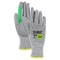 Magid Coated Gloves, Polyurethane, 6 Abrasion Level, Salt & Pepper, 1 PR GPD534RT-9 - alternate 1